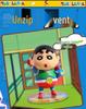 Crayon Shin-chan Trendy Anime Toy: Cute Desktop Car Ornament & Home Decoration Blind Box