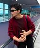 Murra Double-Breasted Cardigan _ Red