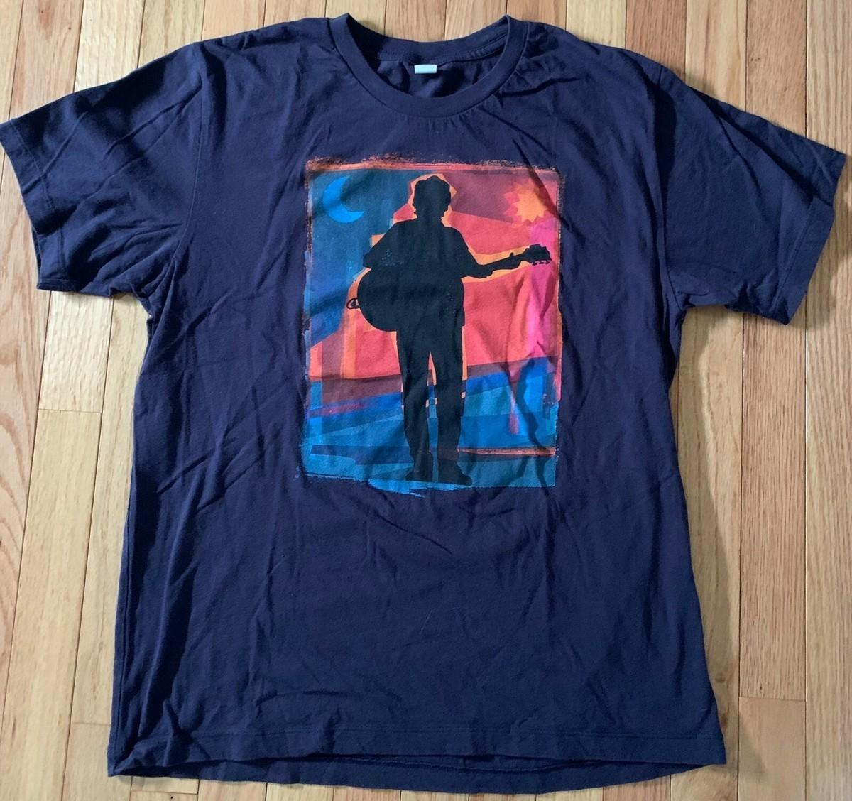 Rare! GRAHAM NASH Band On Tour Navy Blue Shirt CL1092 XXXL