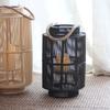 Rattan Wind Lantern Candle Holder Vintage Candle Holders Decorative Nordic Candlestick Elegant Candlesticks Home Decorations