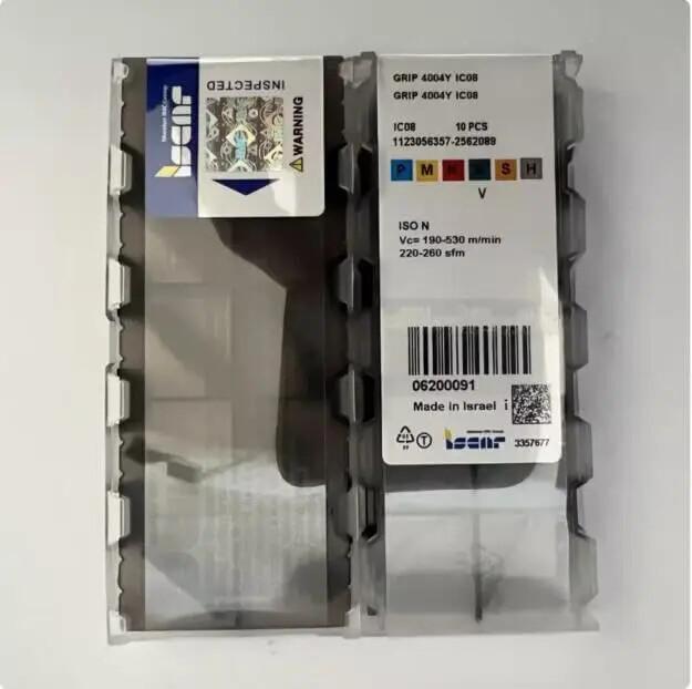 ISCAR / GRIP4004Y IC08 /Industrial Indexable Carbide Inserts 10 PCS