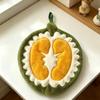 Durable Fruit Shaped Hand Towel Soft Absorbent Kitchen Dishcloth with Hanging Loop Fruit Shape Hanging Hand Towel Hand Drying
