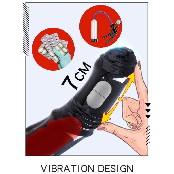 Vibrator Penis Sleeve Horse Dildo Reusable Condom Cock Ring Dildos Delay Penis Extender Dick Enlarger Sexy Toys For Men Sex