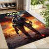 Custom Name Knight's Legend" Carpet Rug Customizable Soft Washable Anti-Slip Home Living Room Sofa Mats Personalized Rug. 0909168