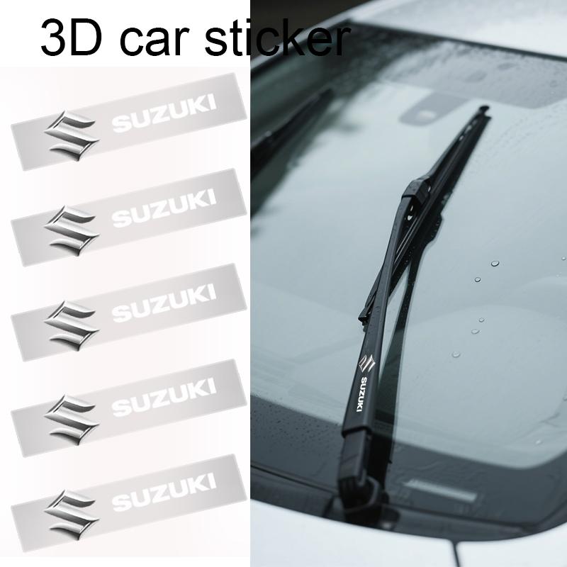 Naklejka z logo samochodu, Naklejka dekoracyjna na konsolę środkową Do Suzuki Swift Sport Jimny Grand Vitara Alto SX4 Samurai Across Ignis