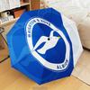 Brighton & Hove Albion Crest Automatic Folding Umbrella - 8-Rib Travel Umbrella with Auto Open/Close & Portable Gifts for holidays or birthdays