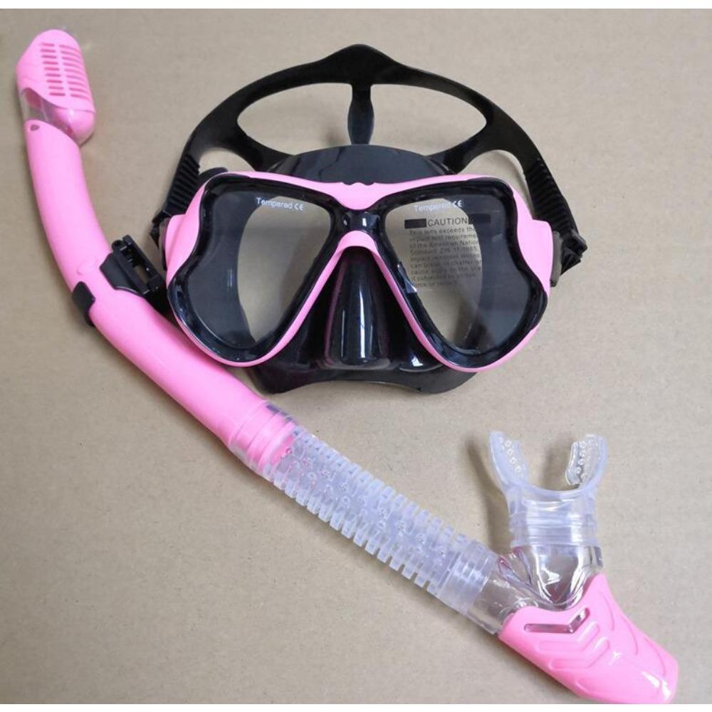 Diving Goggles Set, High-gloss Frame.