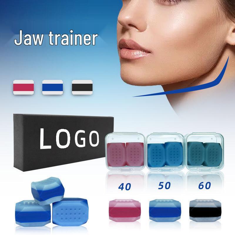 Silicone Jawline Exerciser: Facial Muscle Toner & Masseter Chewer