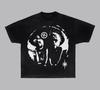 Punk Goth Rage Street Trendy Brand Graphic Tee Cotton Mens Womens T Shirt Summer Streetwear