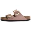 Arizona Big Buckle Comfortable Casual Breathable Shoes EVA Anti-Friction Slide Sandals Women Sandals Rose-Pink 1024074