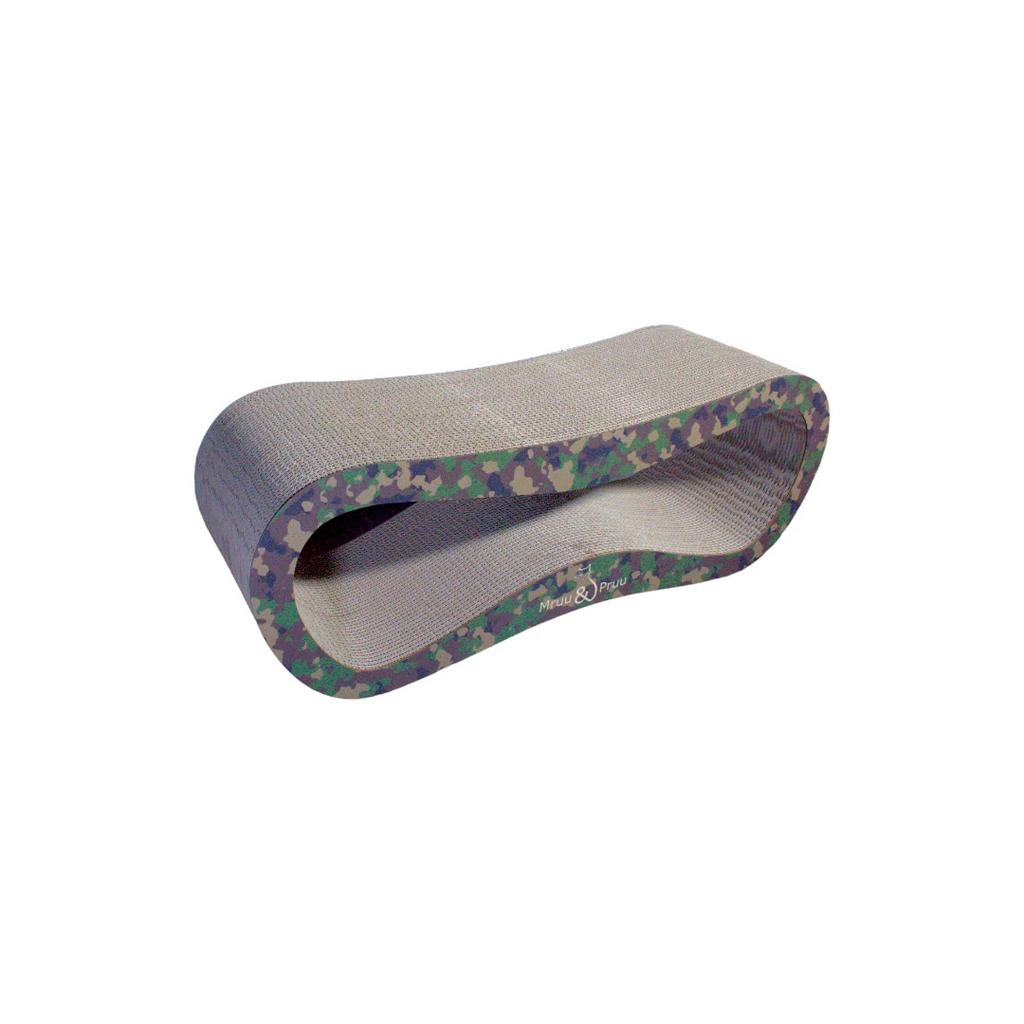 Leon cat scratching post | camo | 78x28x24 cm | MruuPruu