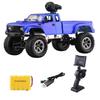 WiFi RC Truck 2.4Ghz 1/16 4WD Off-road RC Car with Front Light WiFi FPV 720P HD Camera Brushed Four-wheel Drive Off-road Toy Car