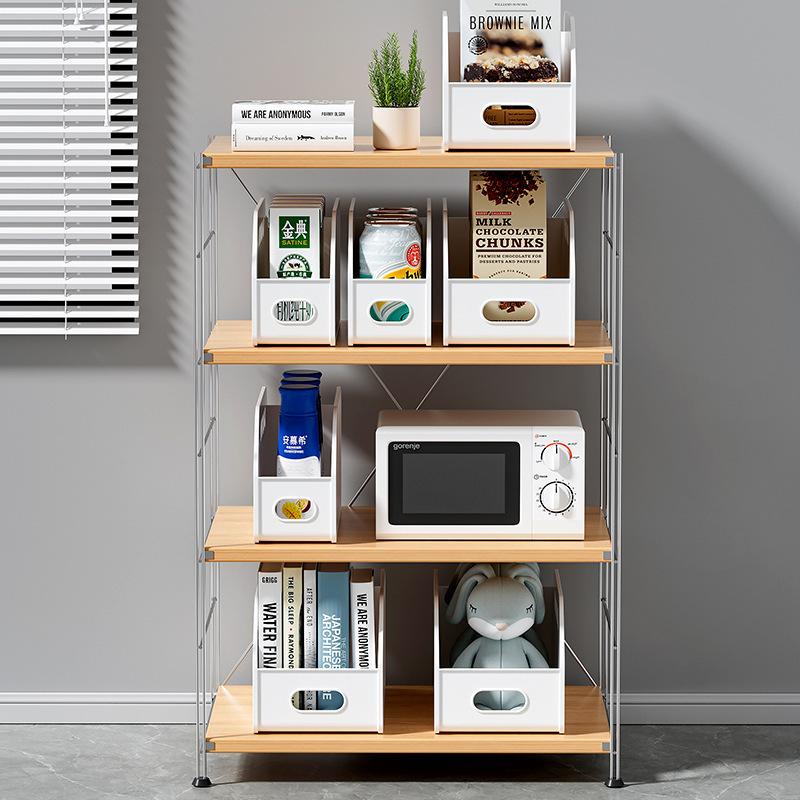 Japanese-style Stackable Storage Basket for Household Sundries, Kitchen Utensils, Snacks and Cosmetics