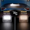 NJSBYL Xenon White LED License Plate Lights For 2023 2024 Kia Sportage 2016-2020 Kia Optima Rear Number Licence Plate LED Tag Lamps Assembly