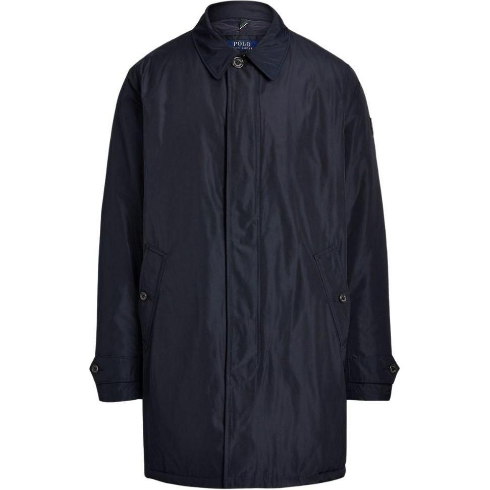 

Polo Ralph Lauren Однотонное стеганое пальто с логотипом из длинного хлопка Мужские пальто Темно-синий MNPOOTW16020313-410 2XL