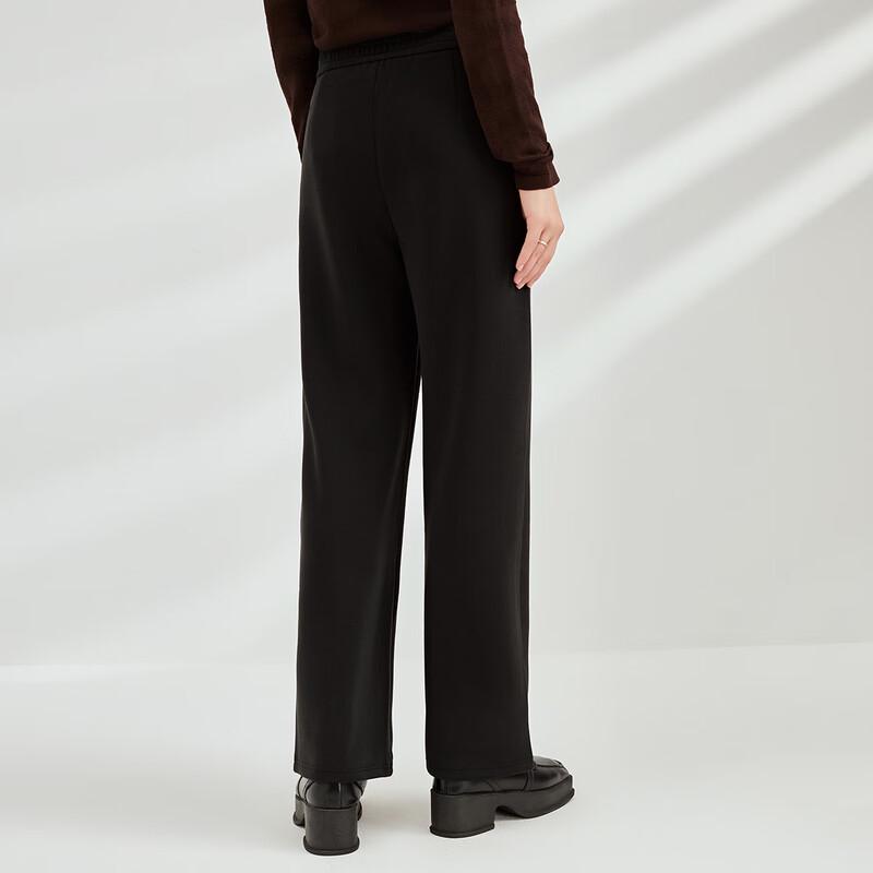 Elva' Island Women's High-Waist Straight Leg Casual Trousers