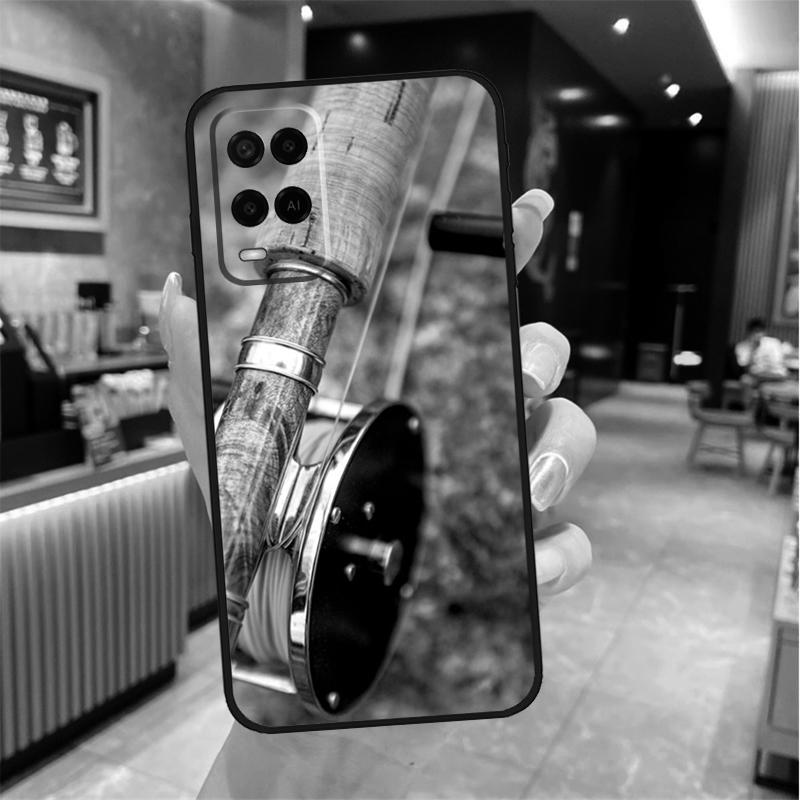 Fishing Rod Case For Oppo A96 A76 A16 A17 A18 A60 A80 A40 A38 A58 A78 A98 A94 A74 A54 A15 A57 A77 A5 Pro