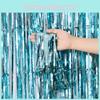 Sparkling Party Decoration Curtain Shimmering Streamer For Birthday Wedding Backdrop