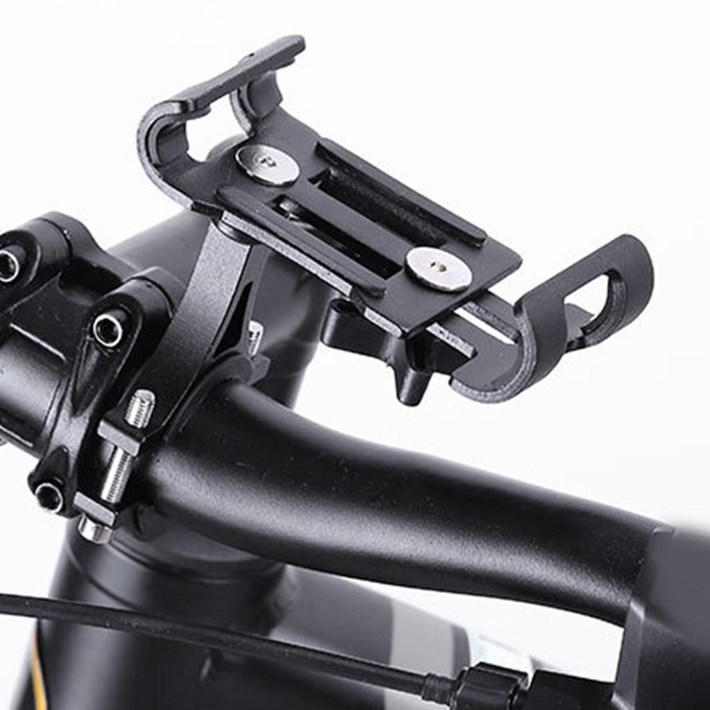 Bike Phone Mount Universal 360 Degree Rotatable Aluminum Alloy Cycling Mobile Holder