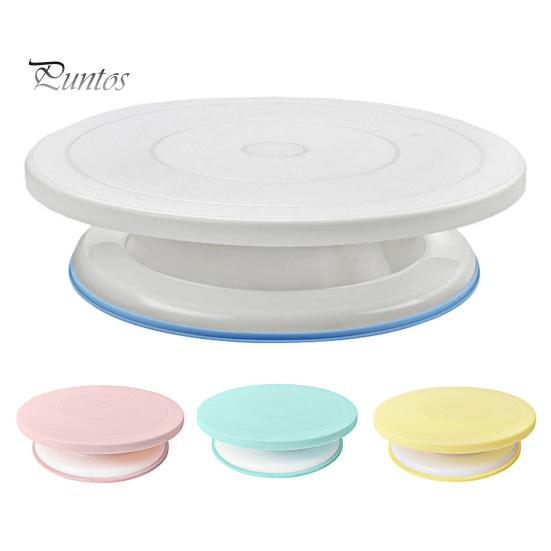 Cake Stand 11 Inch Rotating Cake Turntable Smooth 360 Degree Rotation Cake Decoration Stand Practical Baking Tool for Cupcake Cookie Muffin