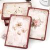 Dream Falling Flowers Retro European Korean Creative Notebook: Colorful Illustrated Diary