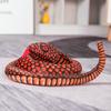 110cm Simulation Plush Toy Boa Cobra Long Stuffed Animal Snake Plushie Funny Tricky BoyFriends Halloween Gift