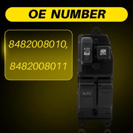 Power Window Switch for Toyota Tundra 2000-2006 Solara 1999 2000-2003 Front Left
