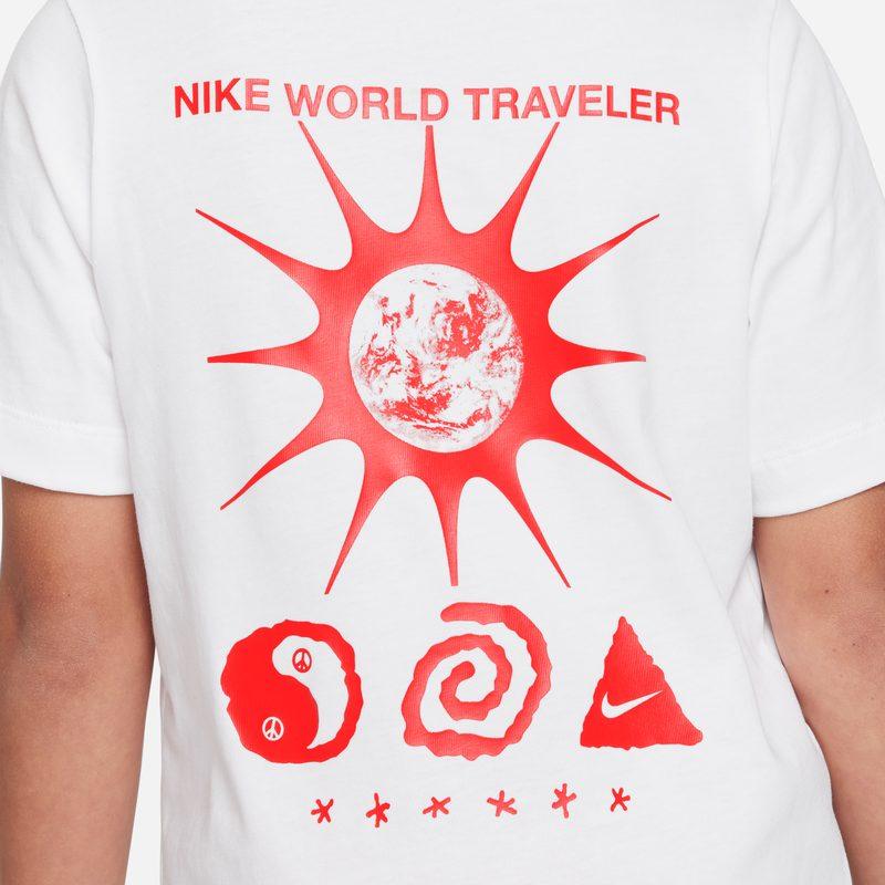 Nike Kids T Shirts Crew Neck Moderate FD3988-100