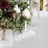 5x7 Inch Clear Arch Acrylic Sign with Stand-10 Pack Clear Blank Arched Acrylic Sheets with Holder, DIY Arch Sign Blank for Wedding Table Numbers