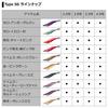 Daiwa Emeraldas Dart 2 Type SS Squid Luminous Orange Shrimp 3.5
