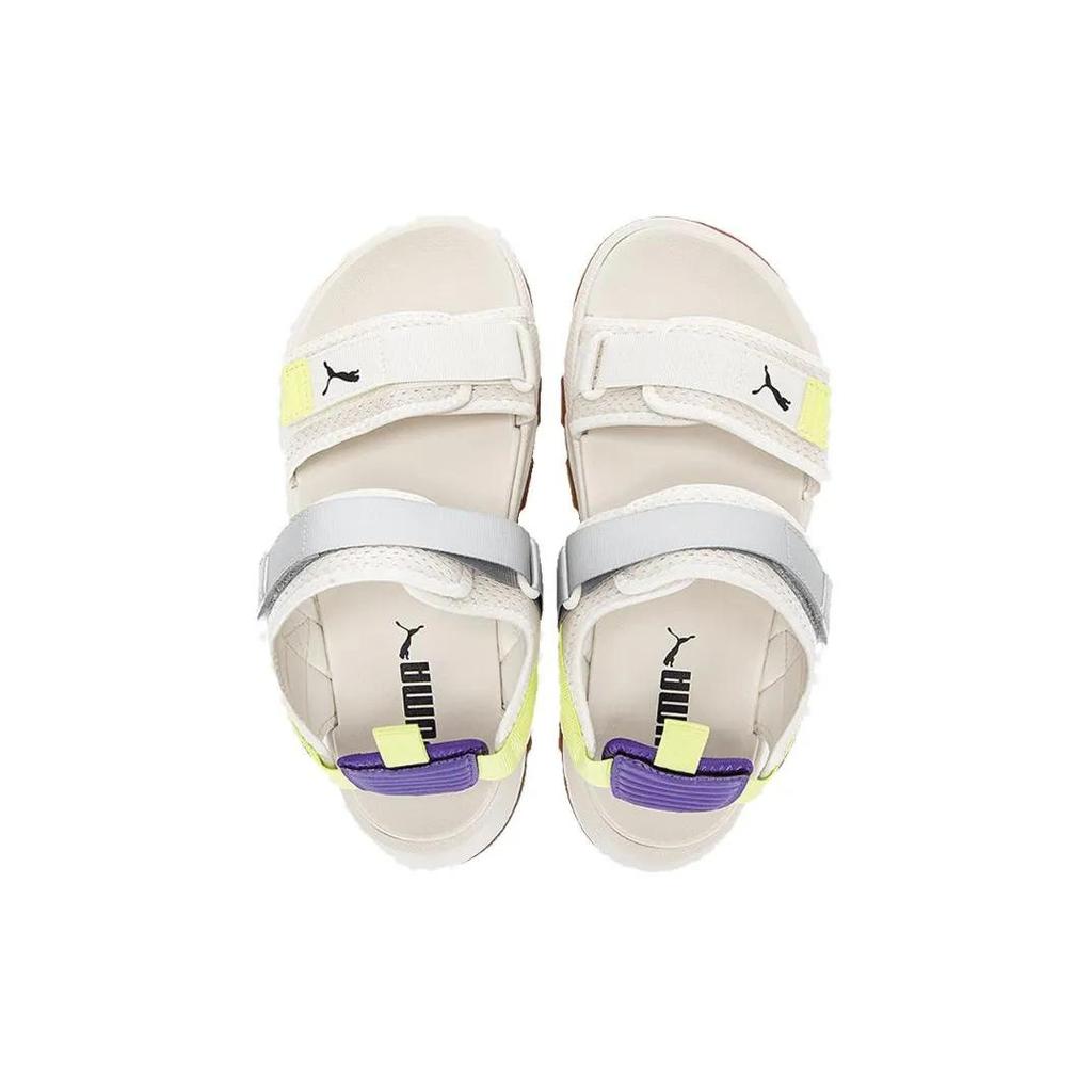 Puma RS-Sandal 'Iridescent - White Gum' (Unisex) Whisper White / Gum Beach Sandals 368763 01