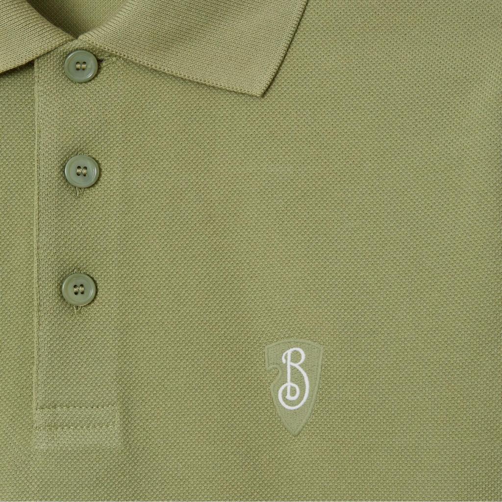 Burberry logo-embroidered polo shirt 81051401