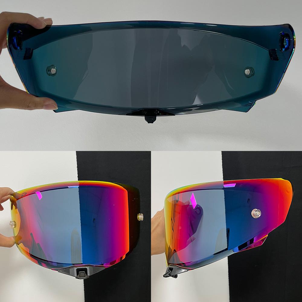 TT REVO Hochauflösende galvanisierte Linse für Tag-/Nachtgebrauch mit UV-Schutz – Passend für TT REVO Motorradhelm.