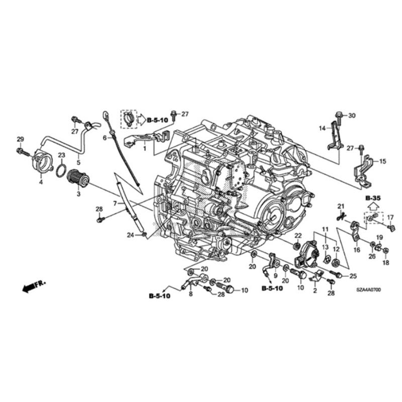 Bezpieczeństwo automatyczna skrzynia biegów zmiany biegów czujnik położenia części czujnika pasuje do Accord 28900-RYF-023 28900RYF023