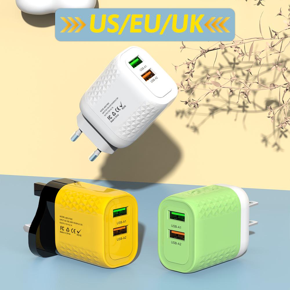 120W Dual USB Charger with PPS, Super Fast Charging, and Macaron Color Design