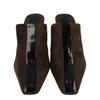 Salvatore Ferragamo Sophye Suede Mules Dark Brown