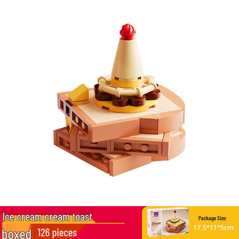 Hope Building Blocks: Kids' Educational Mousse Cake Baking Assembly Toy