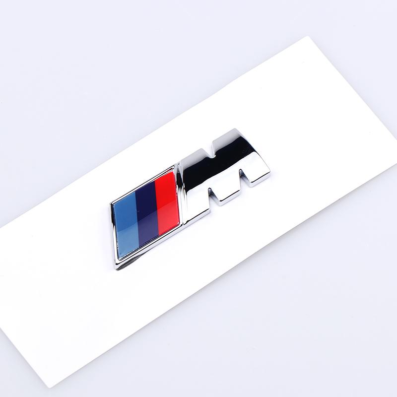 

3D ABS Badge M Emblem Car Fender Badge Trunk Stickers For BMW E46 E90 E60 F10 F30 E39 F20 E36 G30 G20 E92 E70 M Auto Accessories 1PC