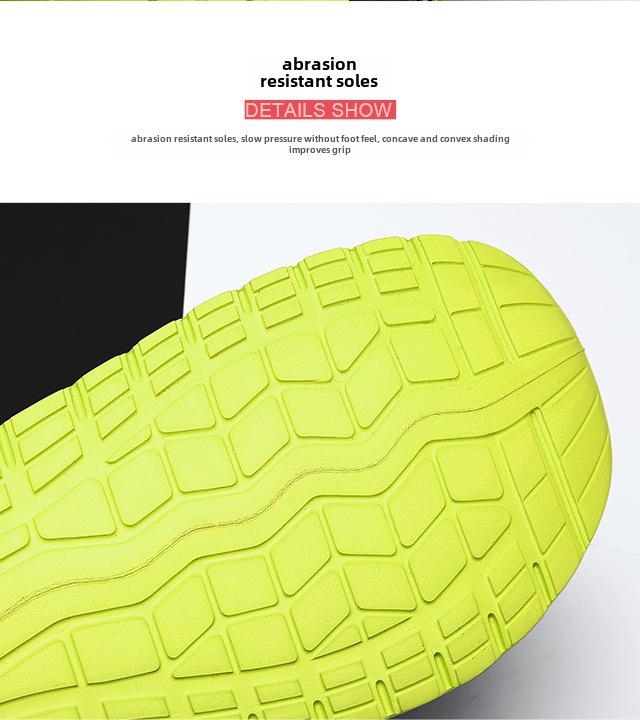 Men's Summer Trend Thick-Soled Outdoor Non-Slip Closed-Toe Casual Beach Shoes