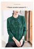 Hengyuanxiang Women's Floral Knitted Cardigan