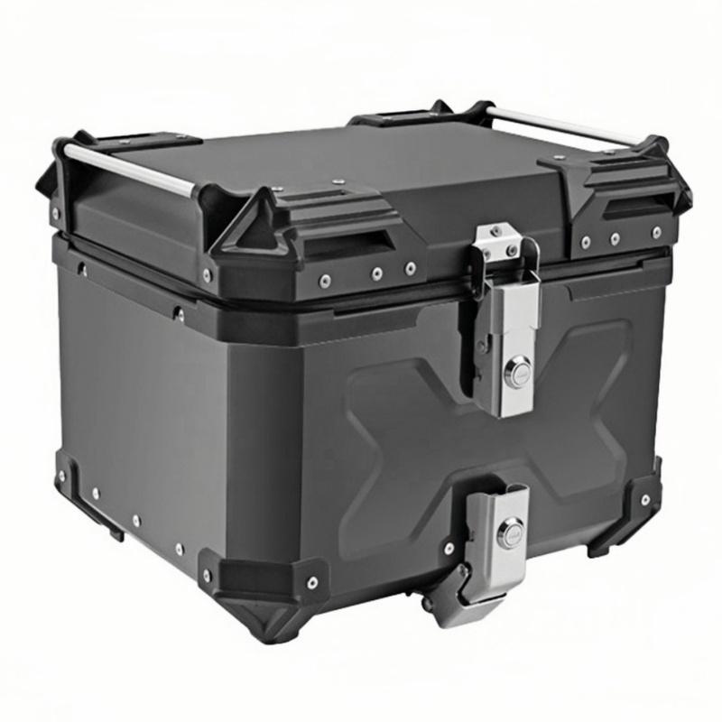Bestseller Universal Motorcycle Tail Boxes For Storage Double Lock Aluminium Alloy Tails Box Large Capacity Manufacturer