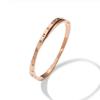 Fashion Titanium Steel Roman Numeral Bracelet For Women With Clasp Personality Ins Jewelry Non Fading