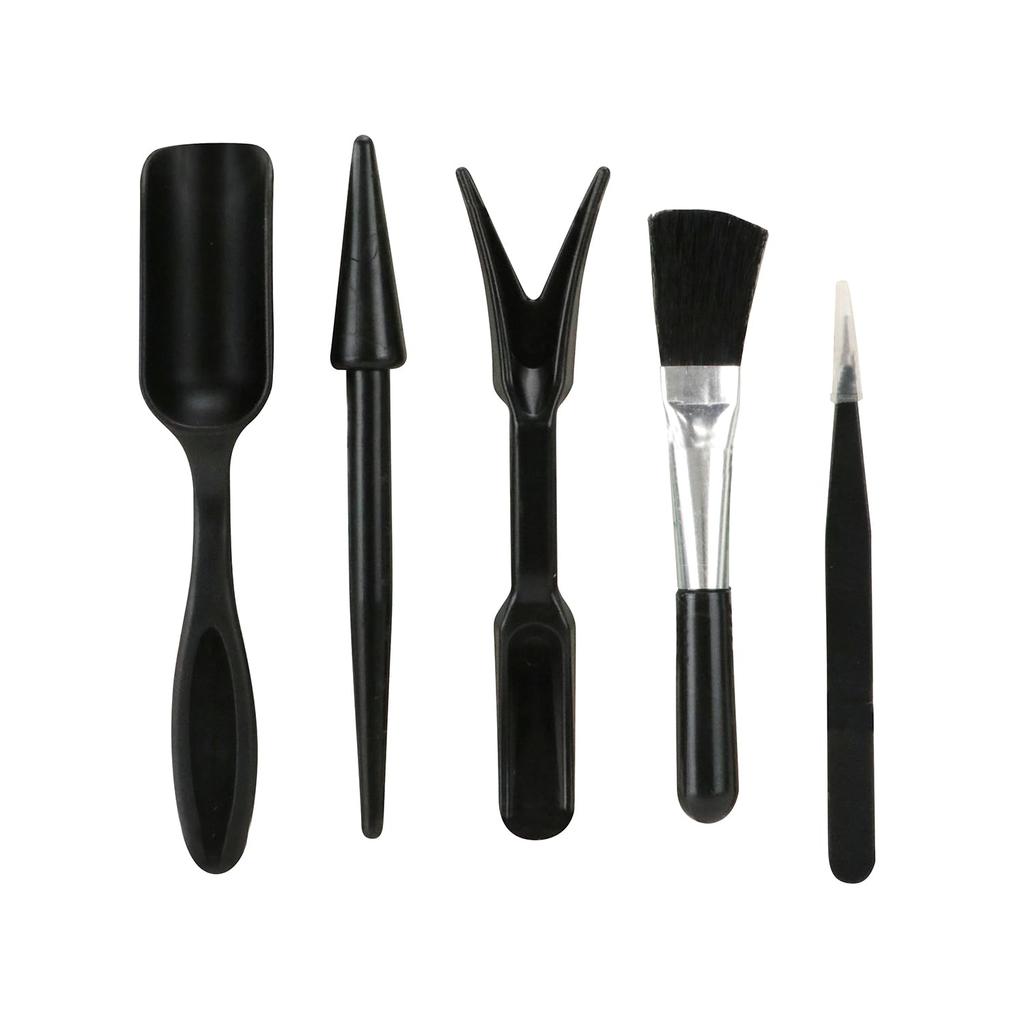 Senkichi Sada pro péči o rostliny pro a Hnojení a Děrovač pro sazenice Čištění a 5dílná Sukulenty, Pokojové rostliny, Další, Přesazování. Zahrnuje lopatu,