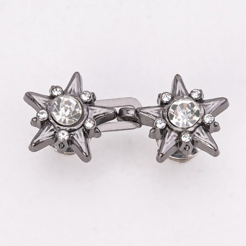 Five Pointed Star Jeans Buttons Adjustable Butterfly Pants Pins Waist Tightening Tool Fixed Brooches Dress Decoration