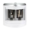 Tenwin Gray Double Holes Electric Pencil Sharpener School  Office Stationery