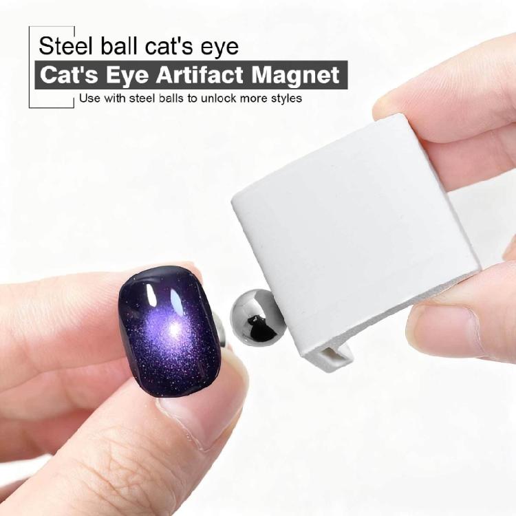 Professional Magnetic Nail Stand Secures Various Nail Shapes Ergonomic Portable Design For Artists And Enthusiasts