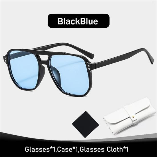 Simple Large Sunglasses Nataliay Unisex Retro Casual Oral Frame, Neutral Driving Glasses