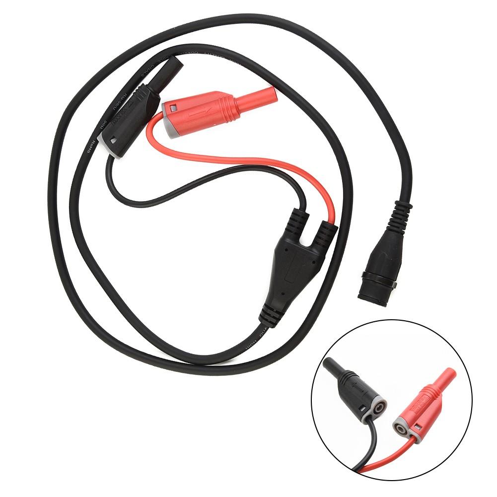1PCS Stackable 4MM Banana Plug to BNC Male Test  Probe Cable 500V/5A