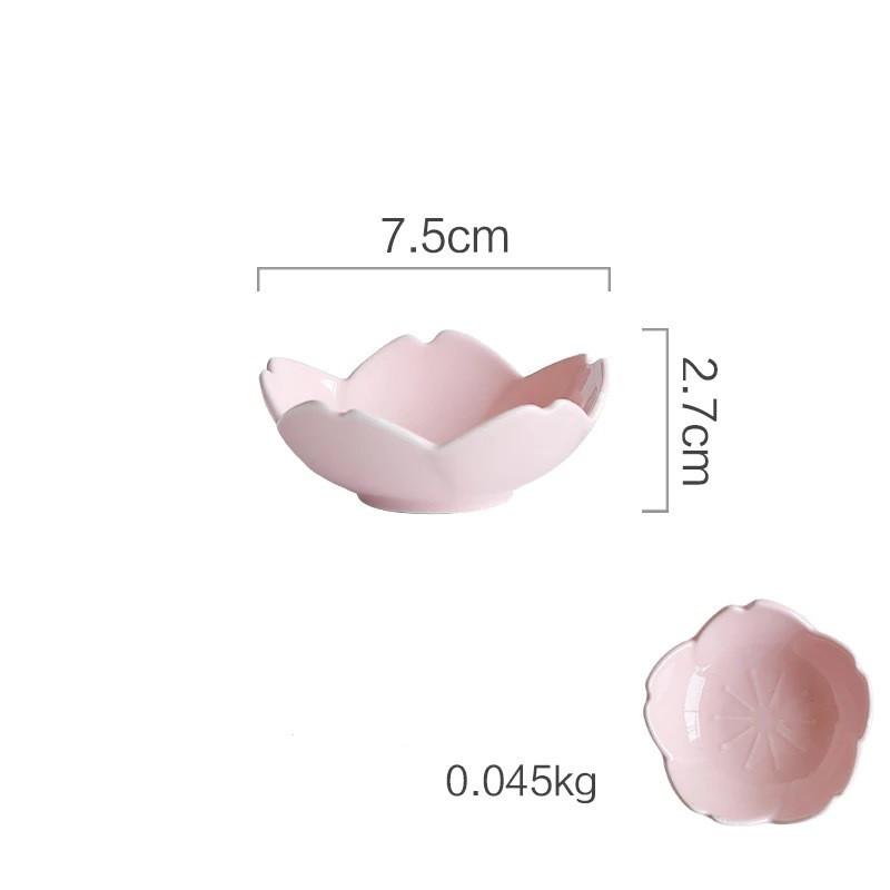 

Японская тарелка из костяного фарфора «Сакура», керамическая тарелка с глазурью из цветков вишни, поднос для стейков, фруктов, орехов, салатница, тарелка для закусок Blue