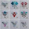 Self-Adhesive Children's Colorful Eyebrow Stickers for Stage Performance and Princess Makeup with Ancient Costume Style Tassels.